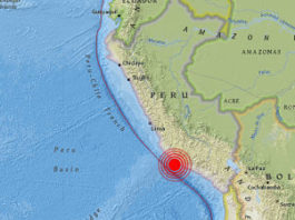 Fuerte sismo de 7,1 grados sacude la costa de Perú