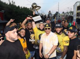 Águilas Cibaeñas pintan a Santiago de ¡amarilliiito!