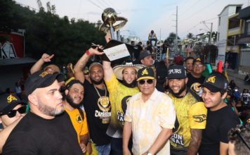 Águilas Cibaeñas pintan a Santiago de ¡amarilliiito!