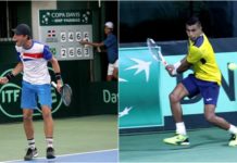 Brasil y Dominicana empatan en inicio de Copa Davis