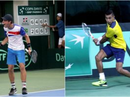 Brasil y Dominicana empatan en inicio de Copa Davis