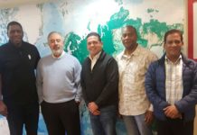 Félix García recibe a la comisión del club GUG