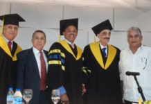 Universidad Dominicana O&M otorga doctorado Honoris Causa al ex-pelotero Tony Peña