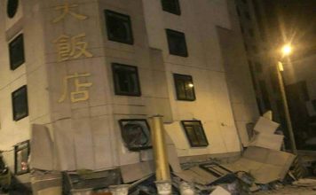 Un terremoto de 6,4 en Taiwán deja a decenas de personas atrapadas bajo edificios derrumbados