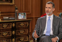 VIDEO: Queman fotos del rey de España para celebrar la sentencia de Estrasburgo