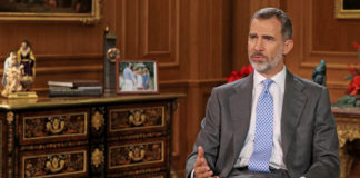 VIDEO: Queman fotos del rey de España para celebrar la sentencia de Estrasburgo