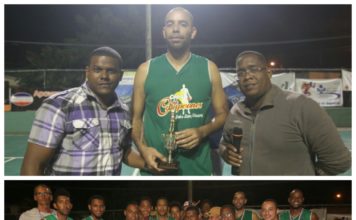 Tremendos del HK conquista corona en la Copa de Campeones Pedro López Vásquez; Valerio MVP