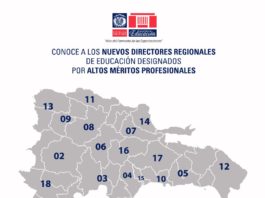 Ministerio de Educación da a conocer los nuevos 18 Directores Regionales