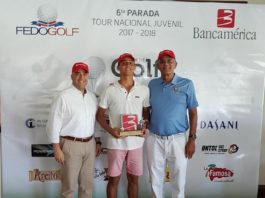Pérez Fernández gana sexta parada del Tour Nacional Juvenil de Fedogolf copa Bancamérica