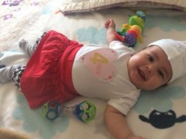 Como luce Astrid Montero después de intervenciones quirúrgicas para corregir cardiopatía congénita