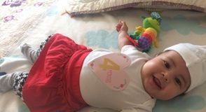 Como luce Astrid Montero después de intervenciones quirúrgicas para corregir cardiopatía congénita