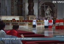 En vivo, Celebración de la Pasión del Señor con el Papa Francisco en el Viernes Santo