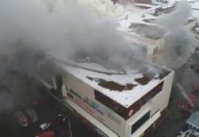 64 muertos, la mayoría niños, deja un incendio en un centro comercial en Rusia