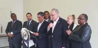 Congresista Espaillat y Senador Schumer salvan con fondos federales proyecto de vivienda Lakeview Apartments en Harlem