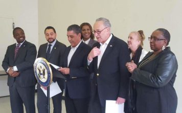 Congresista Espaillat y Senador Schumer salvan con fondos federales proyecto de vivienda Lakeview Apartments en Harlem