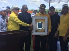 Dedican torneo de la Liga Campesina a los campeones Águilas Cibaeñas