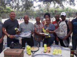 Reactivan la práctica del tenis en Barahona