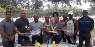 Reactivan la práctica del tenis en Barahona
