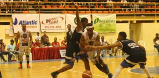 Halcones de las Amapolas derrotan a los Jaiberos en el basket de Bonao