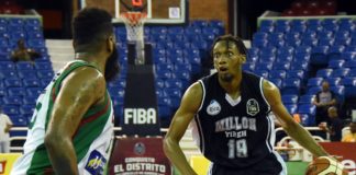 Bass y Guerrero encabezan victoria de El Millón en el basket distrital