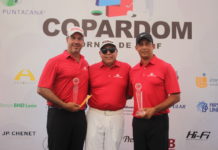 Marcel Olivares y César Rodríguez se coronan campeones del primer Torneo de Golf COPARDOM