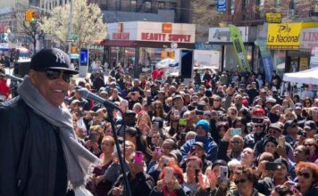 Dominicanos celebran el día de La Tierra con gran concierto de Rubby Pérez en Washington Heights