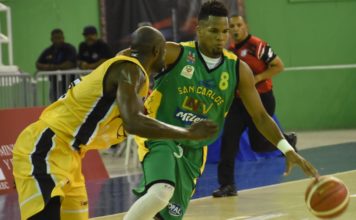 San Carlos pica delante en inicio serie semifinal A del basket distrital