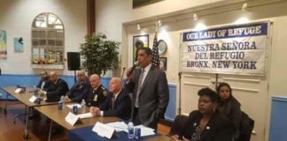 Congresista Adriano Espaillat encabeza Foro de Seguridad Pública en el Bronx