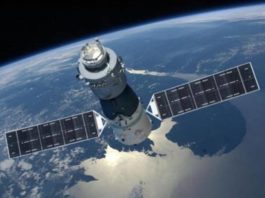 La estación espacial china Tiangong-1 cae en el Pacífico Sur