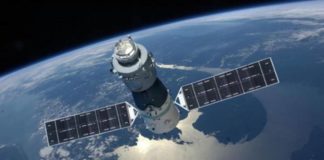 La estación espacial china Tiangong-1 cae en el Pacífico Sur