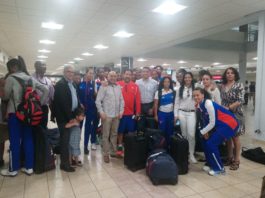 Cubanas que reforzarán la Liga Femenina arriban al país