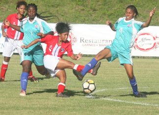 RD conquista su primera victoria en eliminatoria Mundial de Fútbol Femenino Francia 2019