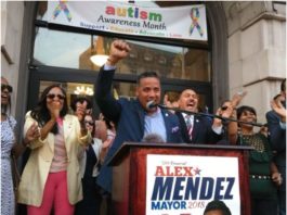 Apoyo masivo para candidato a la alcaldía de Paterson-Nueva Jersey