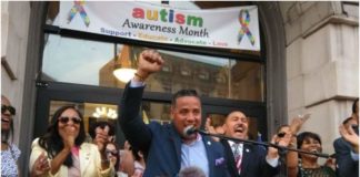 Apoyo masivo para candidato a la alcaldía de Paterson-Nueva Jersey