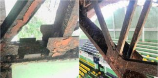 Advierten sobre techo del pabellón de baloncesto en Puerto Plata