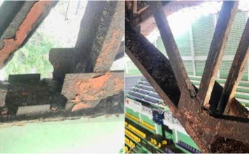 Advierten sobre techo del pabellón de baloncesto en Puerto Plata