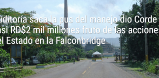 Auditoría saca la pus del manejo dio Corde a casi RD$2 mil millones fruto de las acciones del Estado en la Falconbridge