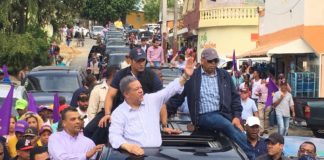 Visitas solidarias de Leonel Fernández en Los Alcarrizos