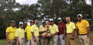Asociación de golf de La Vega gana Copa Rotativa