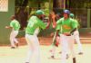 Haina y Villa María dividen en inicio serie final torneo de béisbol doble A del Distrito