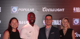 NBA celebra viewing party del cuarto partido de las Finales