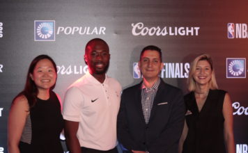 NBA celebra viewing party del cuarto partido de las Finales