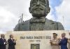 Medina y MIDE riden tributo a los Padres de la Patria