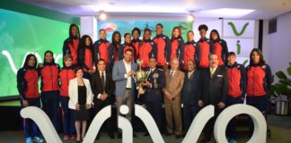 Presidente Medina acepta dedicatoria Copa Panamericana