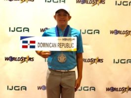 Kevin Rodríguez, entre primeros 10 jugadores del World Stars Championship de Golf