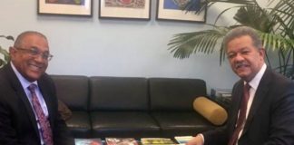 Leonel se reúne con Vargas en NY y tratan elecciones de 2020 y situación de dominicanos en el exterior
