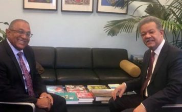 Leonel se reúne con Vargas en NY y tratan elecciones de 2020 y situación de dominicanos en el exterior