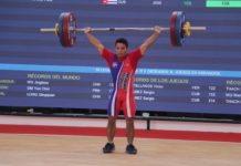 Luis García obtiene oro en arranque y logra plata en envión