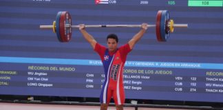 Luis García obtiene oro en arranque y logra plata en envión