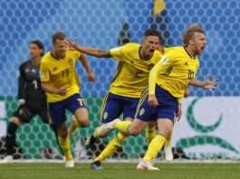 Suecia supera a Suiza y va a cuartos en el Mundial